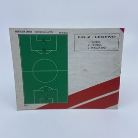 Notice Nintendo NES Kick Off Tr&egrave;s Bon &Eacute;tat Rare - Version FRA