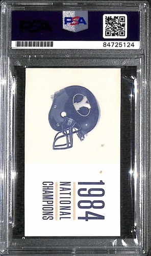 Gary Crowton "Brigham Young BYU Cougars" Signed Autographed Business Card PSA - Picture 3 of 3