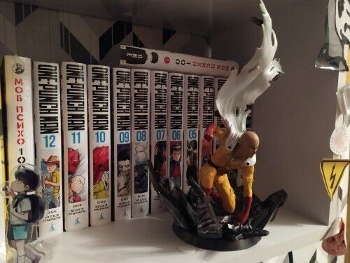 One punch man Figurine saitama statuette Jouet decoration Collections Manga 24cm - Imagen 7 de 12