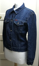 Lee Cooper : Vintage Patsy 2f A230 Denim Trucker Western Jacket - Size Uk M