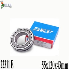 1PCS NEW For SKF 22311 E Spherical Roller Bearings 55x120x43mm freight free