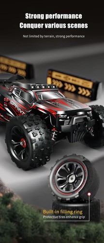 4WD Ferngesteuertes 1/14 RC Auto 50 oder Super Brushless 85KM/H 4x4 Truck für Erwachsene - Bild 17 von 30