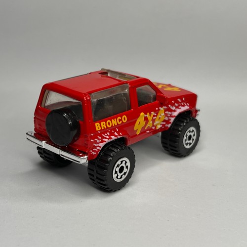Matchbox MB35 Ford Bronco II 4x4 carrocería roja - Imagen 3 de 5