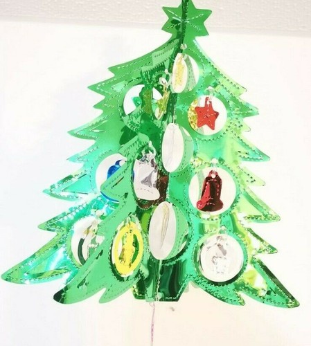 Guirnalda de Techo Colgante Navidad Lámina Extraíble 2,2m Cadenas Decoración Multicolor - Imagen 40 de 60