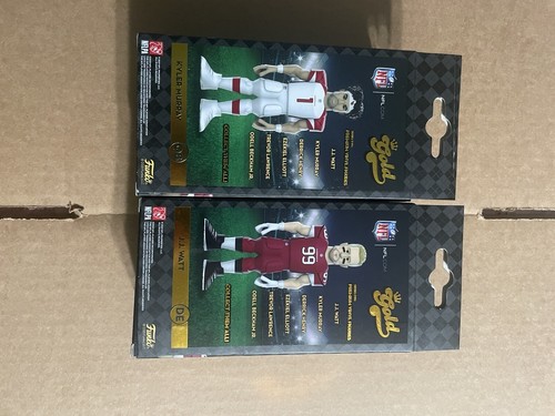 Funko Gold Kyler Murray Chase and J.J. Watt Premium Vinyl Figures AZ Cardinals - Picture 3 of 6