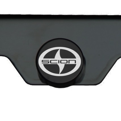 Laser Engraved Scion Mirror Matte Black License Plate Frame T304 Stainless Steel - Picture 4 of 11