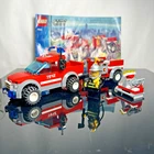 LEGO 7942 CITY: Off-Road Fire Rescue Pick-Up Truck [2006] 100% Complete + Manual