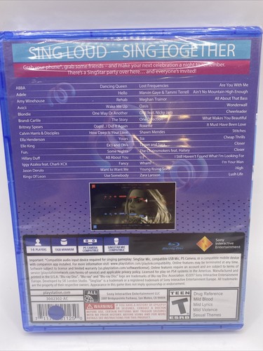 PS4 Singstar Celebration - Promo Nuova Spedizione Veloce - - Foto 2 di 3