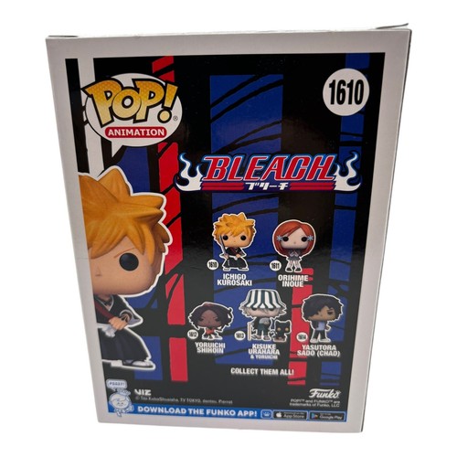 FUNKO POP 1610 BLEACH - ICHIGO KUROSAKI LIMITED CHASE EDITION - Neu! - Imagen 3 de 6