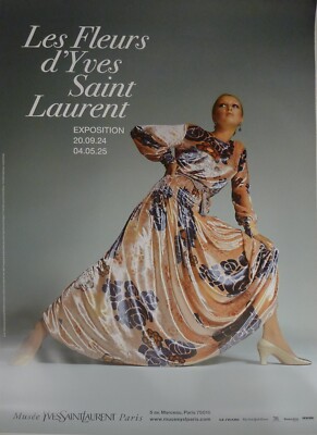 YVES SAINT LAURENT MUSEUM - FASHION / ART - ORIGINAL EXHIBITION