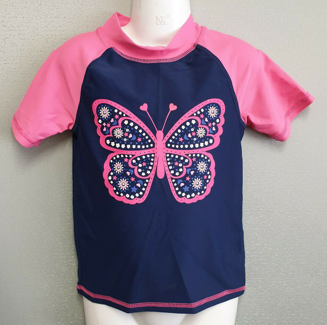 Rash Guard Long Sleeve Swimwear Kmart BNWT Girls Sz Kmart