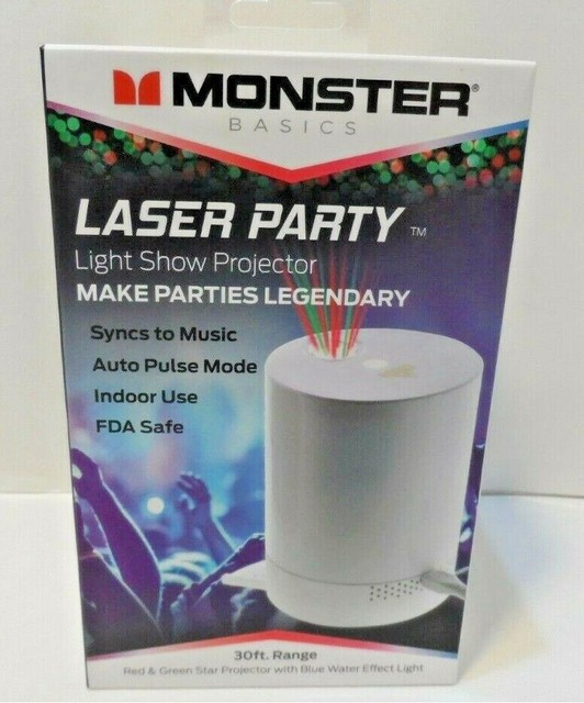 monster laser party speaker