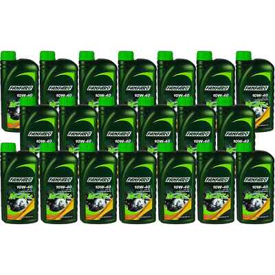 20x1 Liter FANFARO M-4T PLUS API SL JASO MA/MA2 Synthetisch