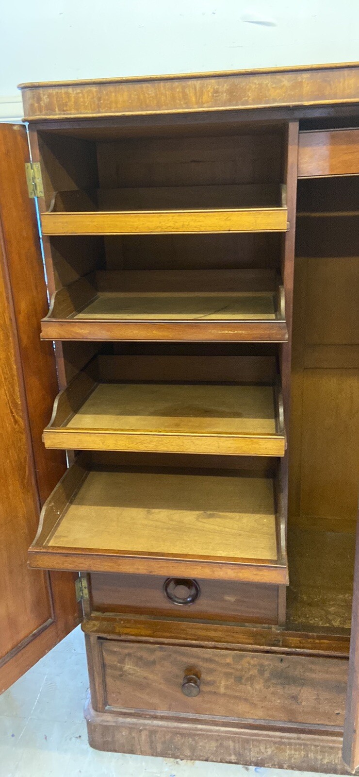 Wardrobe Vintage Gentleman’s Wardrobe Edwardian eBay