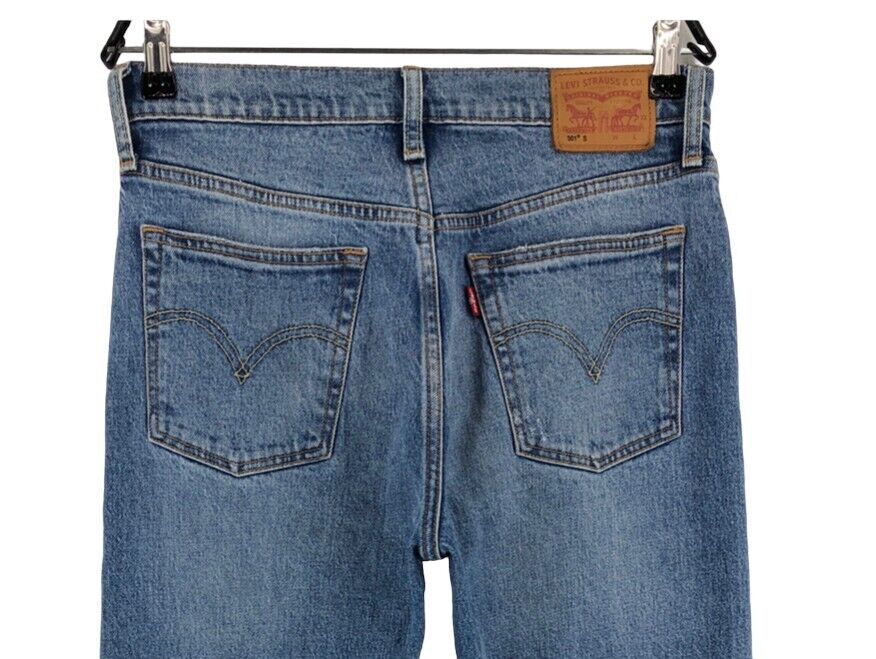 LEVI'S STRAUSS & CO Jeans Men 501 Slim Straight Size W28 L30 LEVI'S STRAUSS & CO Jeans Men 501 Slim Straight Size W28 L30