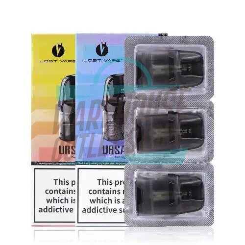 Lost Vape Ursa V2 Replacement Pod Cartridges Pack of 3