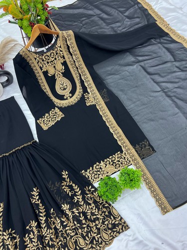 Indian Salwar Kameez Suit Designer Pakistani Bollywood Party Wear Wedding Dress - Picture 41 of 64