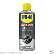 CERA LUCIDANTE PLASTICHE CARROZZERIA AUTO MOTO SCOOTER QUAD WD40  WD-40 400.ML
