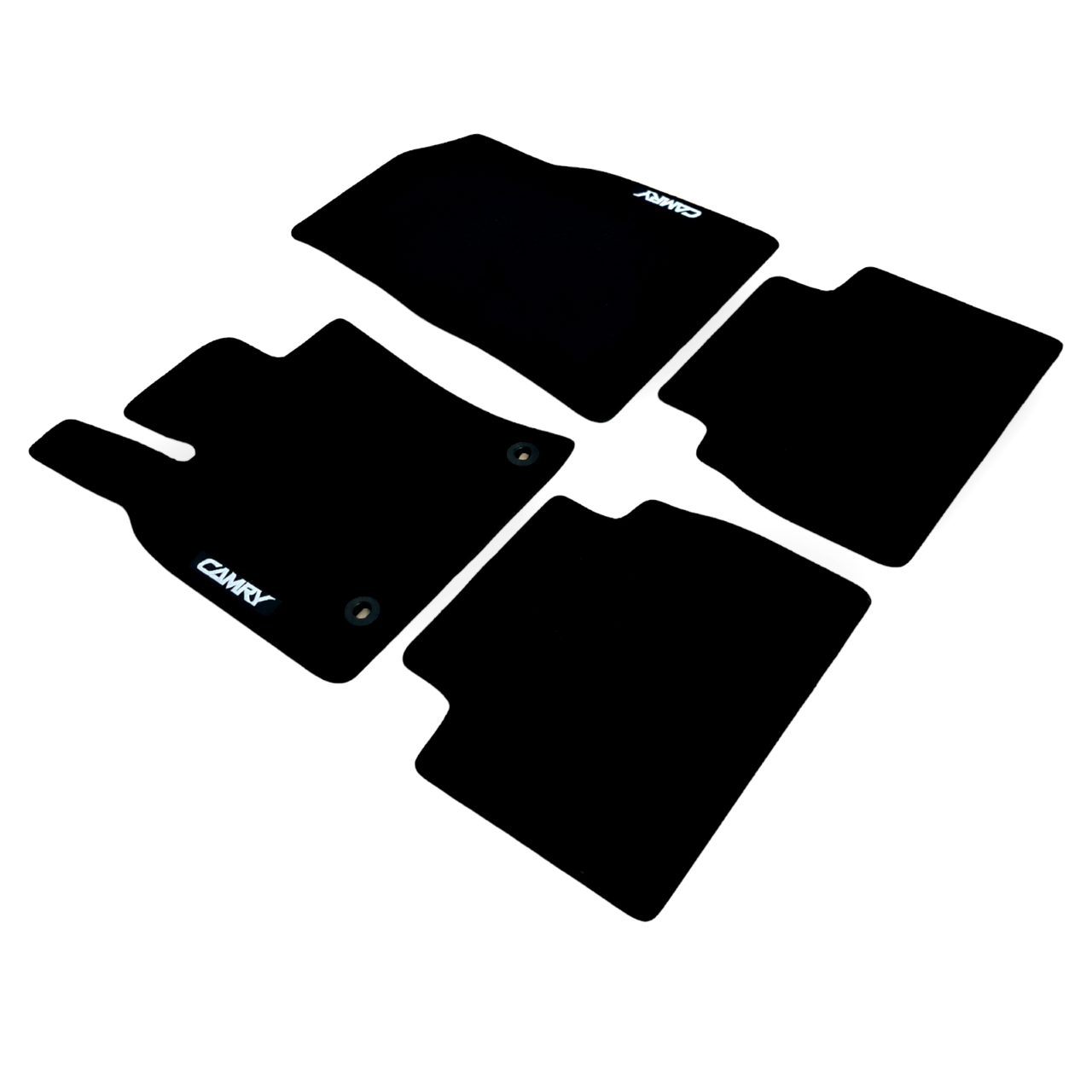 Car Floor Mats For Toyota Camry Velour Waterproof Black Carpet Rugs