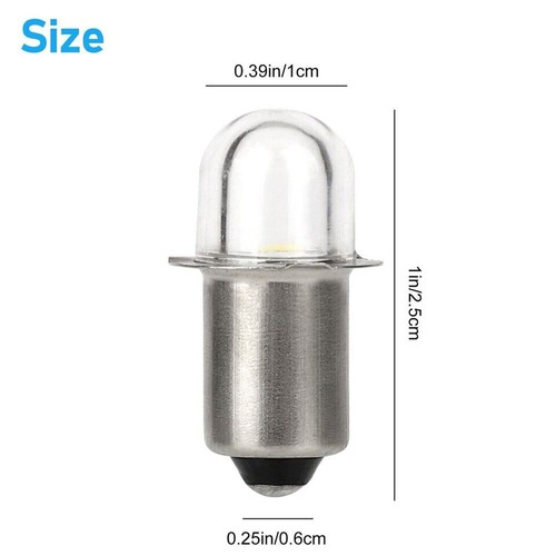 (4) LED Flashlight Bulbs Replacements Lamp for Milwaukee 49-81-0030 18 Volt - Picture 4 of 9