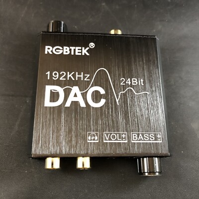Digital to  Audio Converter 192kHz 24bit  Converter Optical K1C0-VA5