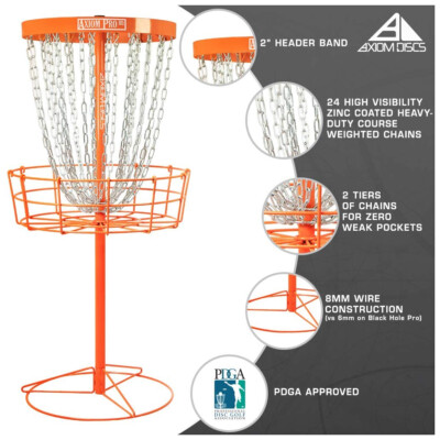 Axiom Disc Golf Basket Pro HD Catcher Target MVP Disc Sports - Choose Color