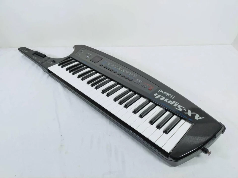 Roland AX-Synth 49-Key Black Shoulder Keyboard w/ Power Cable - Image 4 of 4
