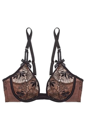 AGENT PROVOCATEUR RARE Black/Cinnamon Petra BRA 34C BNWT - Picture 6 of 7