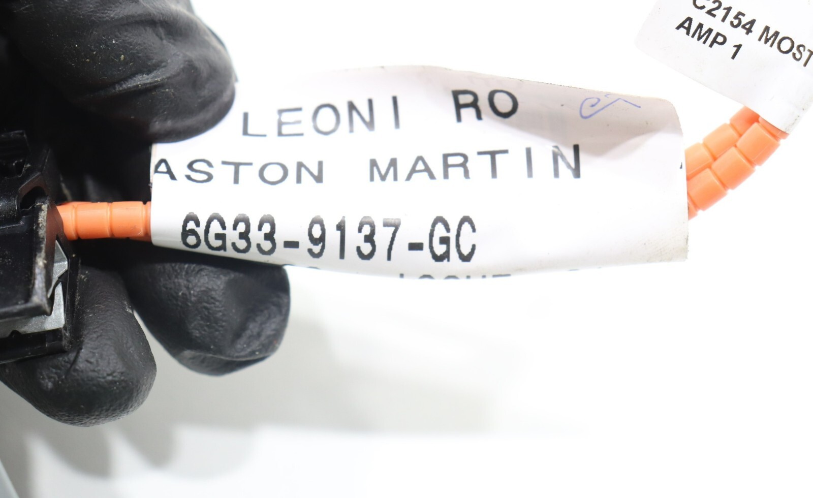 2007 - 2010 ASTON MARTIN V8 VANTAGE AMPLIFIER CABLE WIRE WIRING HARNESS OEM