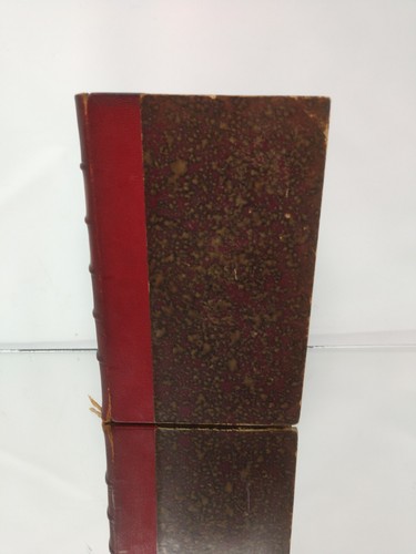 LEATHER BOUND Scenes de la Vie de Boheme by Henry Murger ANTIQUE HC Book French