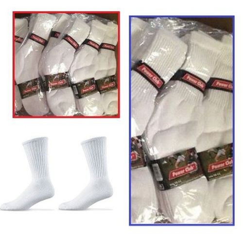 5-100 Dozens Wholesale Lots Mens Solid Sports Cotton Crew Socks P274 Gifts Cheap - Picture 1 of 18