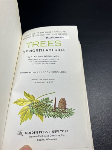 A Guide To Field Identification Trees of North America 1979 Golden HC Ex-Library - Picture 7 of 11