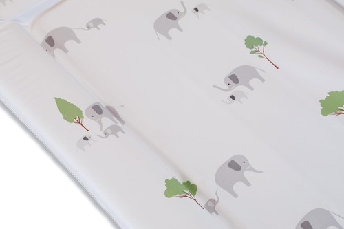 KATY Deluxe Bebé Unisex Impermeable Cambiador Mat - Elephant Family - Imagen 4 de 6