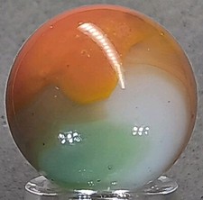 Vintage Vitro All-Red Marble .62 Inches Near-Mint Condition Combined Shipping