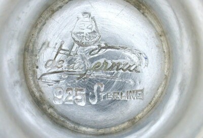 6 1/8 x 5 Inch 342 Gram 12.1 Oz Vintage Pure Sterling Silver