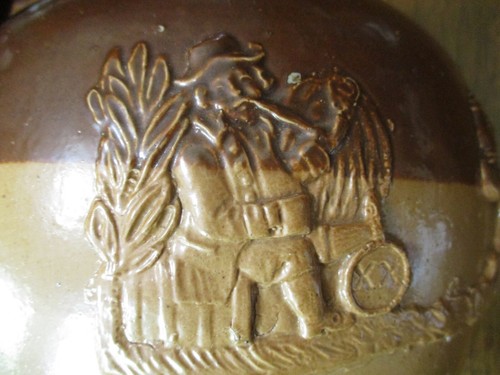 ANTIKER ROYAL DOULTON SALZGLASIERTES STEINZEUG AUS DEM 19. JAHRHUNDERT GEPRÄGT 10"hi KRUG - Bild 16 von 21