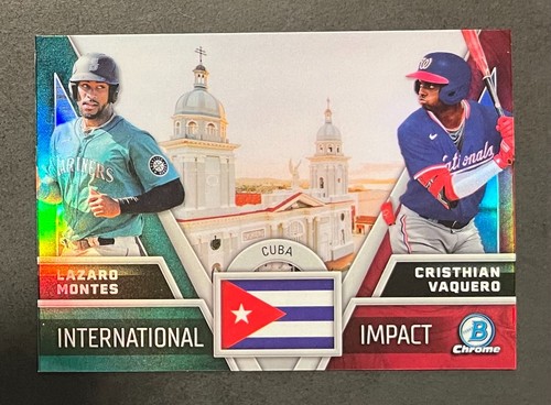 ⚾(you pick) Seattle Mariners 2024 Bowman CHROME (parallels) 🔵🟢 - Picture 46 of 55