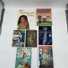 Lot of 7 Children  s Books Mixed Fiction  Educational, For Ages 5-10.