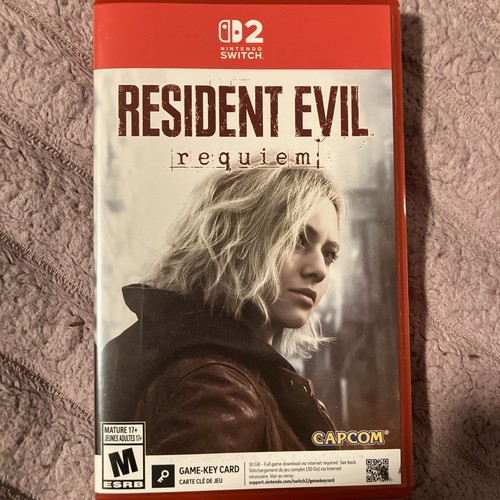 Resident Evil 9 Requiem Nintendo Switch 2 RE9 Mint Condition