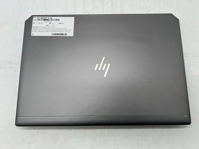 HP ZBook 15 G5, i7-8750H CPU, @ 2.20GHz, 32GB RAM, 512GB NVMe-No OS/AC