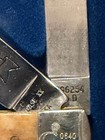 1989 Case XX Parker USA Centennial 6254 SS Rogers Bone  Knife Set COA — photo 6