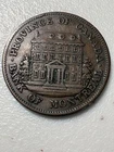 1844 Canada Bank of Montreal Half Penny Circulated Condition SKU#38533