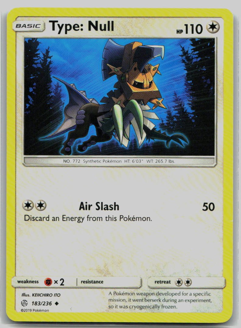 Type: Null Uncommon SM - Cosmic Eclipse 183/236 LP