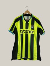 Manchester City Retro 1999 Wembley Shirt Score Draw Remake - Size XL (PTP 24")