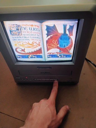 PANASONIC Road Show OMNIVISION PV-C923 TV VCR CRT COMBO With Remote Read - Picture 4 of 20