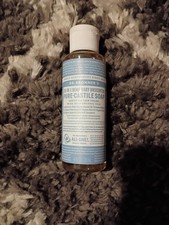 Dr. Bronners 18 In 1 Hemp Baby Unscented Pure Castile Soap with Organic Oils 4oz