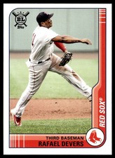 2021 Topps Big League Rafael Devers Boston Red Sox #180 11098