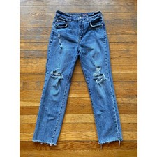 PILCRO 'The Vintage Straight' Distressed Jeans sz 28