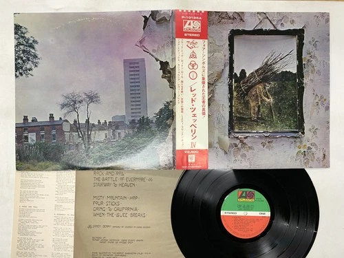 Led Zeppelin Ⅳ Japan LP OBI [79789ER]