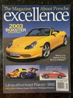 🇩🇪 2002 Excellence The Magazine About Porsche Lot Complete Set of 9 #s 108-116 — photo 8